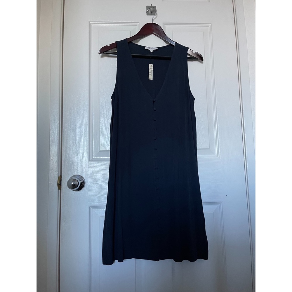Madewell V-neck Button-Down Dress